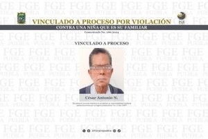 Violador de una niña de 7 años es vinculado a proceso