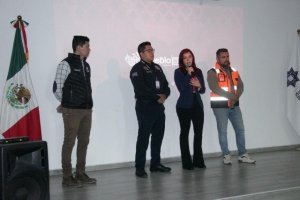 Imparte Gobierno de la Ciudad Taller de Seguridad Vial a personal de la Dirección Municipal de Protección Civil