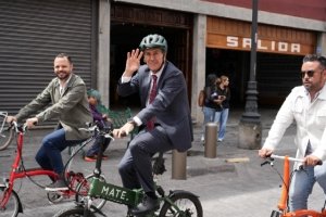 Encabeza Pepe Chedraui rodada en conmemoración de la Semana de la Bicicleta