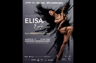 Invita IMACP a espectáculo Gala con Elisa Carrillo