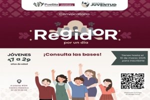 Inicia registro para participar en la convocatoria &quot;Regidor por un día&quot;