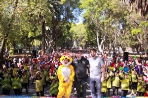 Celebró IMDP el Día de la Niñez con la activación física de más de mil participantes