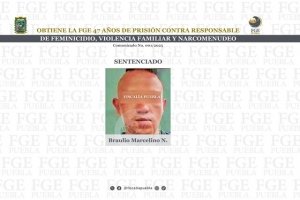FGE condena a 47 años de prisión a feminicida