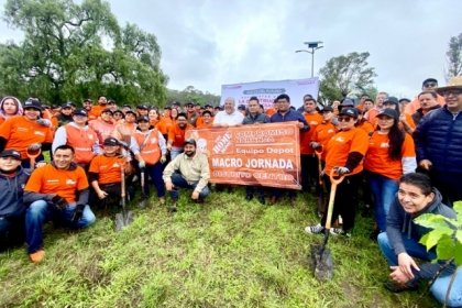 Refuerza Gobierno de la Ciudad acciones ambientales con dos jornadas de plantación de árboles en esta semana
