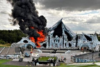 Escenario de Tomorrowland 2025, se incendia: ¿se cancelará el evento?