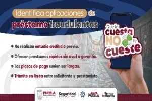 Alerta SSP fraudes de préstamos en apps falsas